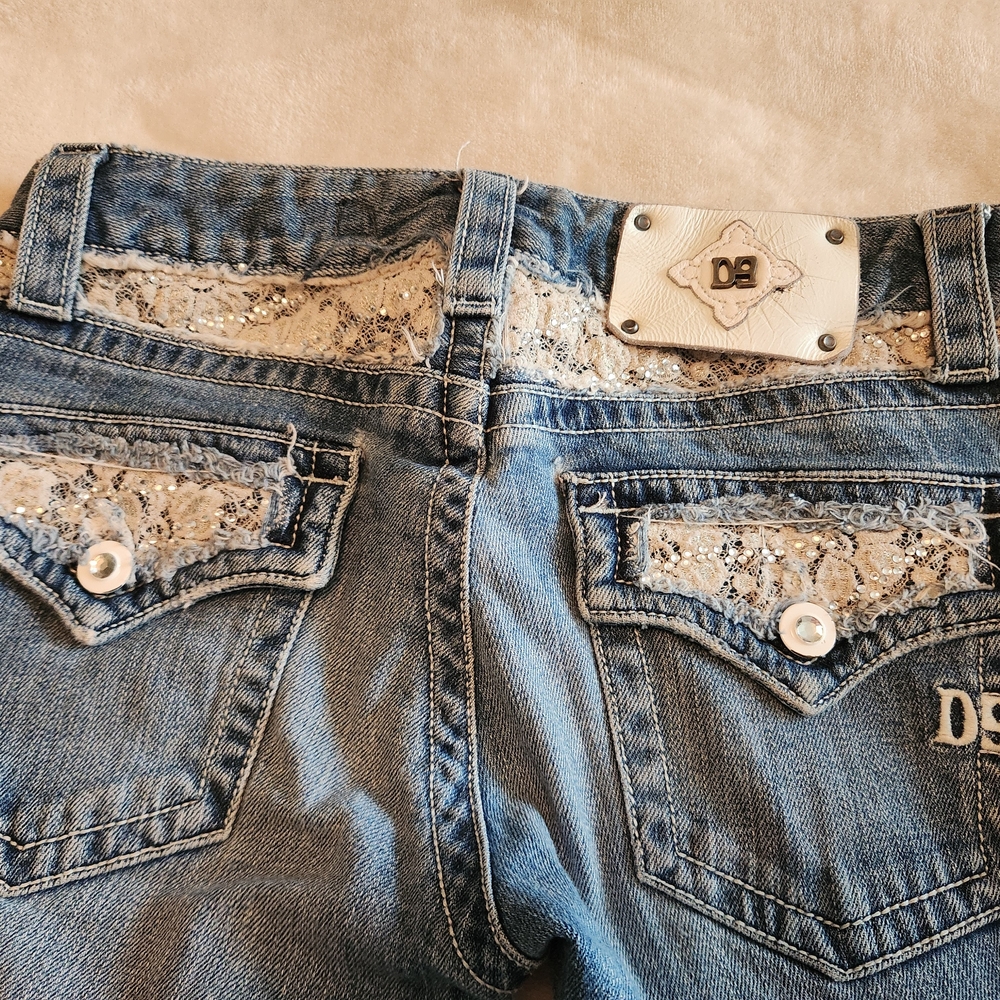 D9 Jeans with Lace Detailing